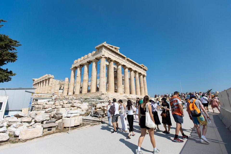 Discover Athens: Acropolis Entry Ticket & Cape Sounion Tour - Live Guide Energy: What You Can Expect