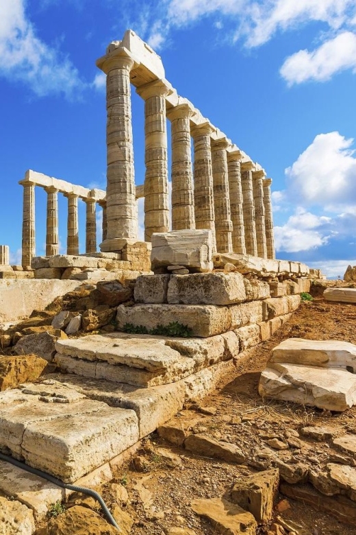 Discover Athens: Acropolis Entry Ticket & Cape Sounion Tour - Walking From The Theater of Dionysus to the Parthenon
