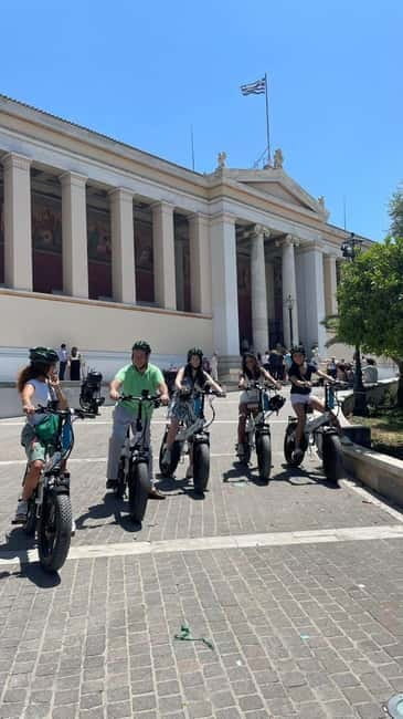 E-Bike Tour of the Historical Center of Athens - Electric bikes in Athens: why the motor assist is the whole point
