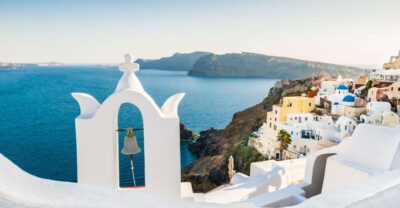 From Athens: 2-Day Santorini and Mykonos Trip - Santorini caldera day: white villages, blue domes, and volcanic wine