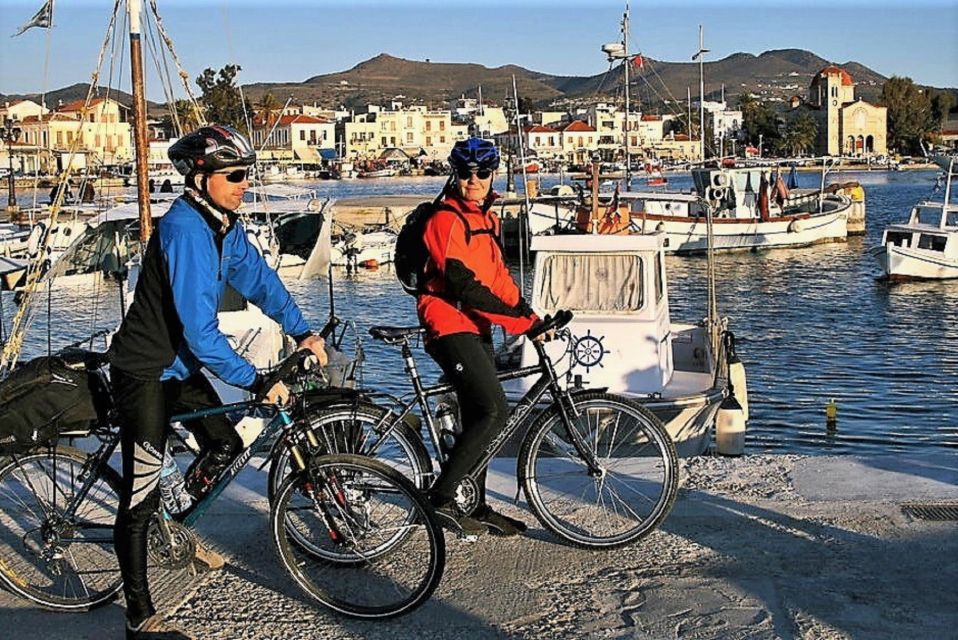 From Athens: Aegina Island E-Bike Tour with Ferry Tickets - Cycling Aegina by e-bike: 50 km of hills, coasts, and pistachio country