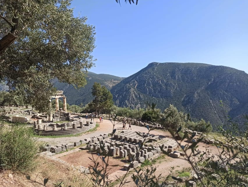 From Athens: Delphi Day Trip & Arachova Village Stop - Delphi Archaeological Site: Apollo, the Omphalos, and the walk you can actually manage
