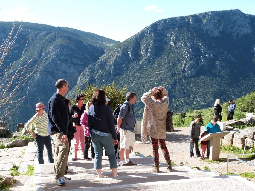 From Athens: Temple of Apollo and Oracle Delphi Day Trip - First big moment: the Delphi archaeological site (UNESCO)