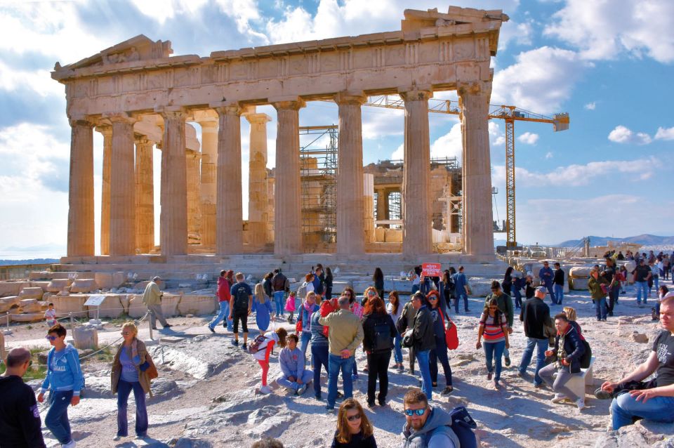 From Cruise Port: Athens City, Acropolis & Acropolis Museum - Temple of Olympian Zeus and Hadrian’s Arch: the big scale moment