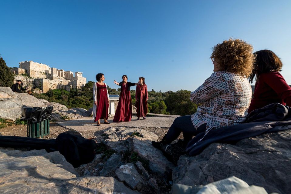 Greek Mythology Storytelling Walk - Odeon of Herodes Atticus and the theater street feel