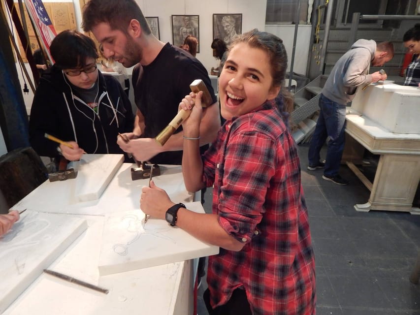 Marble Carving Workshop: Create Your own Symbol of Strength - MarbleArt’s workshop feel: boutique museum calm and up-close instruction