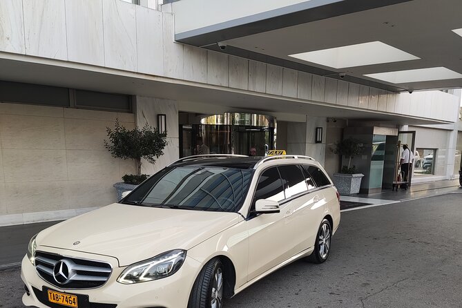 Piraeus Port/ Hotel To Athens AirPort Private Transfer Service - The Cars and Driver Experience: Mercedes or Skoda Comfort