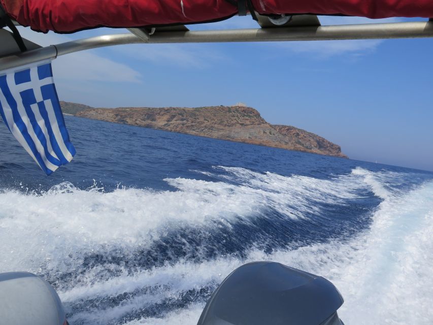 Private Rib Cruise to Poseidon Temple at Sounio Cape - Arsida and other small islands: the best part of the water time