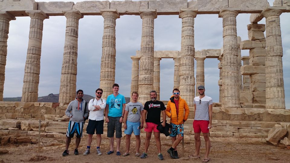 Private Rib Cruise to Poseidon Temple at Sounio Cape - George and the crew: why private attention matters on a boat
