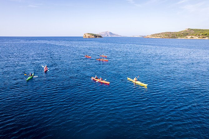 Sounio Sea Kayak Temple of Poseidon - Stop 1: Sounio Beach for Swimming, Snorkeling-Style Fun, and Snacks