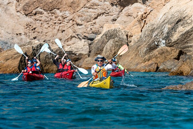 Sounio Sea Kayak Temple of Poseidon - The Moment the Temple of Poseidon Appears From the Water