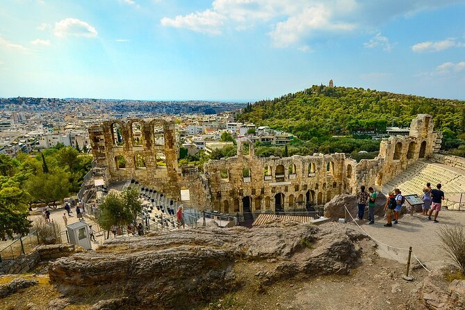 The Best of 12-Day Tour, Athens, Delphi-Meteora, Santorini, Crete - The optional Caldera cruise: hot springs, volcanic beaches, and BBQ